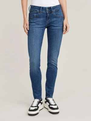 G-Star Dżinsy - Skinny fit - w kolorze niebieskim rozmiar: W29 / L30