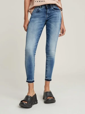 G-Star Dżinsy - Skinny fit - w kolorze niebieskim rozmiar: W27 / L32
