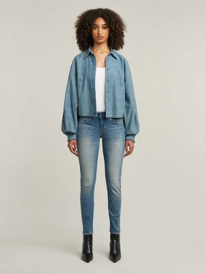 G-Star Dżinsy - Skinny fit - w kolorze niebieskim rozmiar: W27/L28