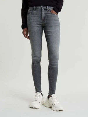 G-Star Dżinsy - Skinny fit - w kolorze szarym rozmiar: W25/L32