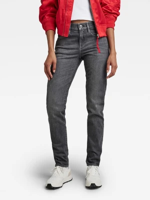 G-Star Dżinsy - Slim fit - w kolorze antracytowym rozmiar: W25/L30