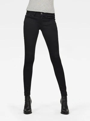 G-Star Dżinsy - Super Skinny fit - w kolorze czarnym rozmiar: W24 / L30