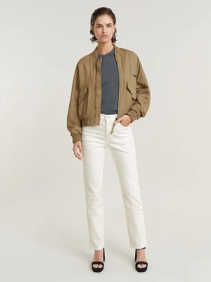 G-Star Dżinsy "Viktoria" - Regular fit - w kolorze kremowym rozmiar: W29/L32