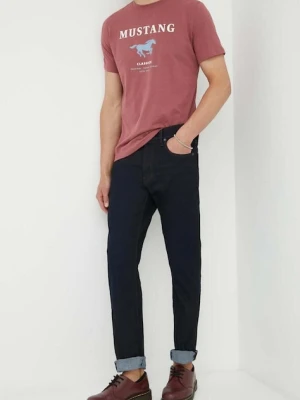 G-Star jeansy 3301 Regular Tapered granatowy