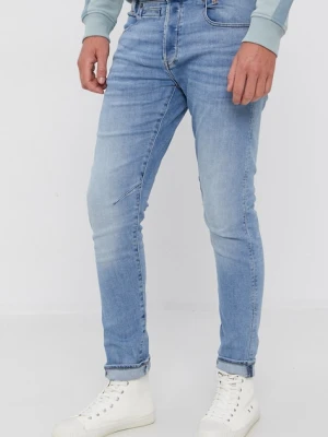 G-Star jeansy D-Staq 5-pkt Slim niebieski