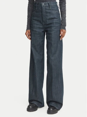 G-Star Jeansy Deck 2.0 D23591-D634 Granatowy Wide Leg
