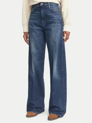 G-Star Jeansy Deck 2.0 D23591-E205 Granatowy Wide Leg