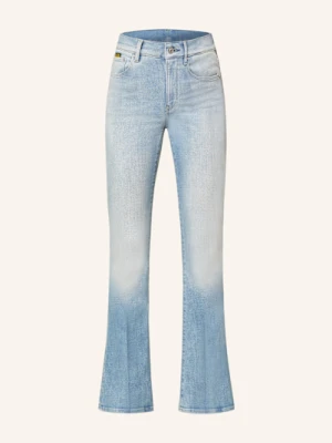 G-Star Jeansy Flare 3301 blau