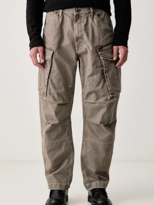 G-Star jeansy loose męskie Rovic 3D Loose beżowy