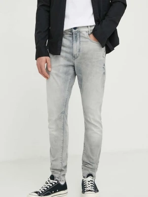 G-Star jeansy męskie kolor szary