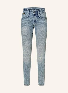 G-Star Jeansy Skinny 3301 blau