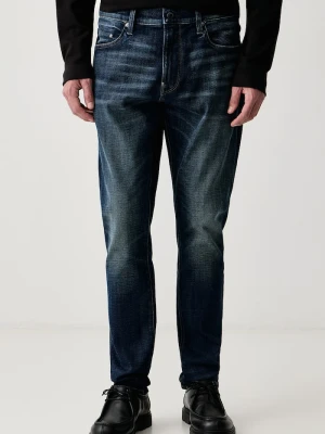G-Star jeansy skinny męskie Revend FWD Skinny niebieski