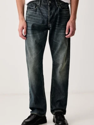 G-Star jeansy straight męskie Dakota Regular Straight granatowy
