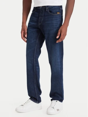 G-Star Jeansy Streem D28534-E205 Granatowy Slim Fit