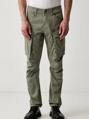 G-Star jeansy tapered męskie Rovic Zip 3D Regular Tapered zielony