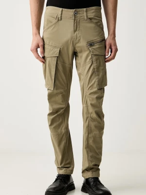 G-Star jeansy tapered męskie Rovic Zip 3D Regular Tapered zielony