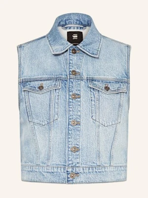 G-Star Kamizelka Jeansowa blau