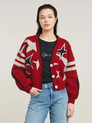 G-Star Kardigan w kolorze czerwonym rozmiar: XL