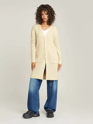 G-Star Kardigan w kolorze kremowym rozmiar: M
