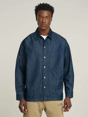 G-Star Koszula dżinsowa - Comfort fit - w kolorze granatowym rozmiar: L