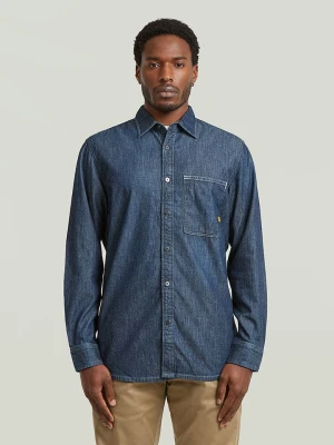 G-Star Koszula dżinsowa - Regular fit - w kolorze niebieskim rozmiar: XL