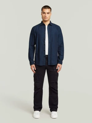 G-Star Koszula dżinsowa - Slim fit - w kolorze granatowym rozmiar: XXL