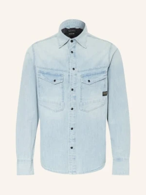 G-Star Koszula Jeansowa Dakota Regular Fit blau