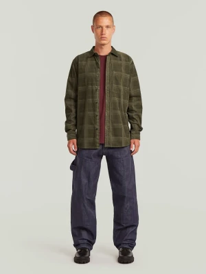 G-Star Koszula - Regular fit - w kolorze khaki rozmiar: XL