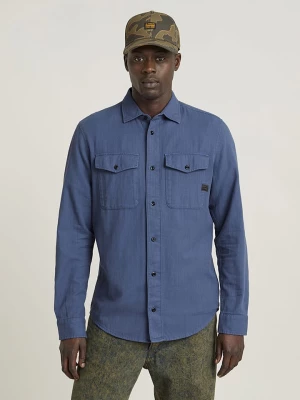 G-Star Koszula - Slim fit - w kolorze niebieskim rozmiar: S
