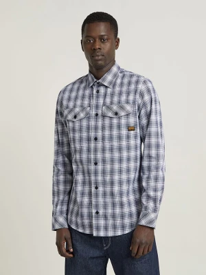 G-Star Koszula - Slim fit - w kolorze niebieskim rozmiar: XXL