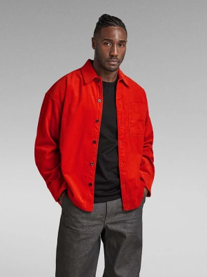 G-Star Koszula sztruksowa - Regular fit - w kolorze pomarańczowym rozmiar: XL