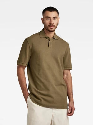 G-Star Koszulka polo "Essential" w kolorze brązowym rozmiar: XL