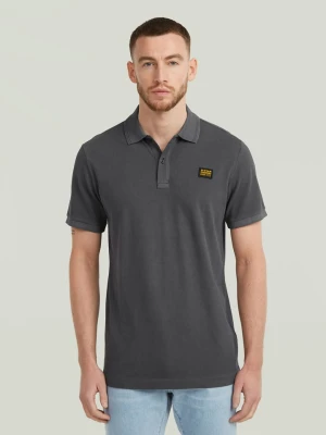 G-Star Koszulka polo w kolorze antracytowym rozmiar: M
