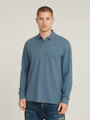 G-Star Koszulka polo w kolorze niebieskim rozmiar: XL
