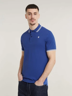 G-Star Koszulka polo w kolorze niebieskim rozmiar: XS