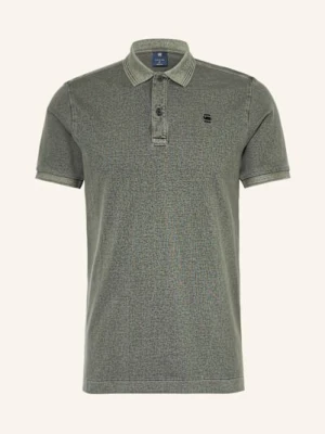 G-Star Koszulka Polo Z Dżerseju Dunda gruen