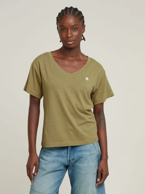 G-Star Koszulka w kolorze khaki rozmiar: S