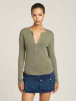 G-Star Koszulka w kolorze khaki rozmiar: S