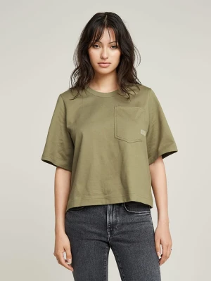 G-Star Koszulka w kolorze khaki rozmiar: S