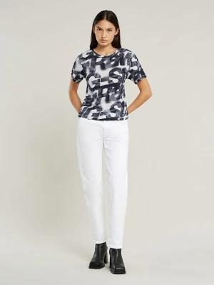 G-Star Koszulka w kolorze kremowo-czarnym rozmiar: XXL