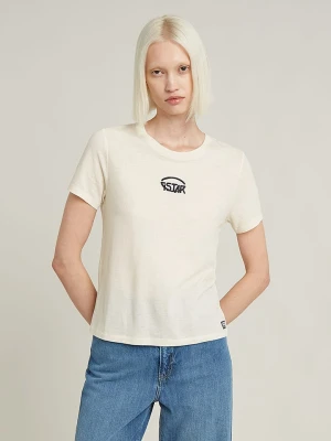 G-Star Koszulka w kolorze kremowym rozmiar: XXS