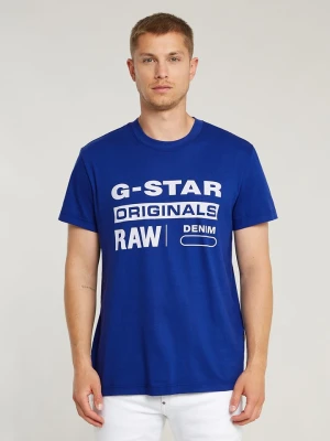 G-Star Koszulka w kolorze niebieskim rozmiar: M
