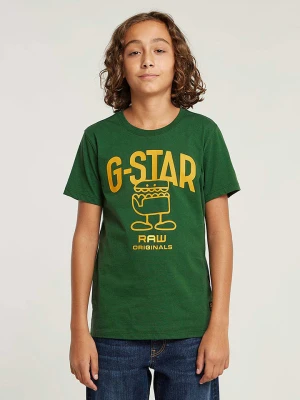 G-Star Koszulka w kolorze zielonym rozmiar: 128