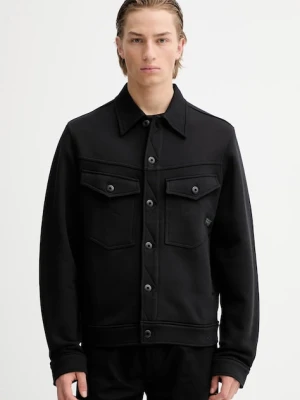 G-Star kurtka koszulowa bawełniana kolor czarny przejściowa D27099-D395