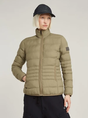 G-Star Kurtka pikowana w kolorze khaki rozmiar: S