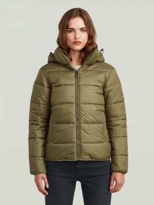 G-Star Kurtka pikowana w kolorze khaki rozmiar: M