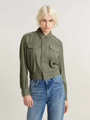 G-Star Kurtka przejściowa w kolorze khaki rozmiar: XXS