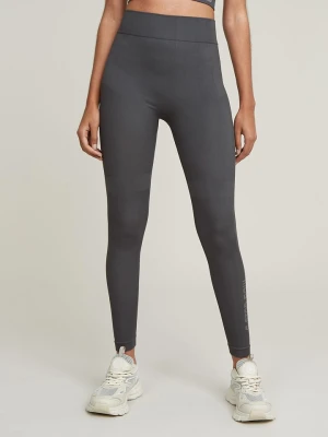 G-Star Legginsy funkcyjne w kolorze szarym rozmiar: L