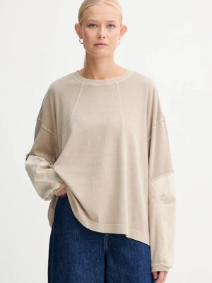 G-Star longsleeve kolor beżowy D27192.C756