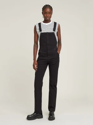 G-Star Ogrodniczki dżinsowe w kolorze czarnym rozmiar: M